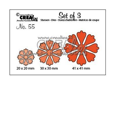 Crealies Stanzschablone - Blumen